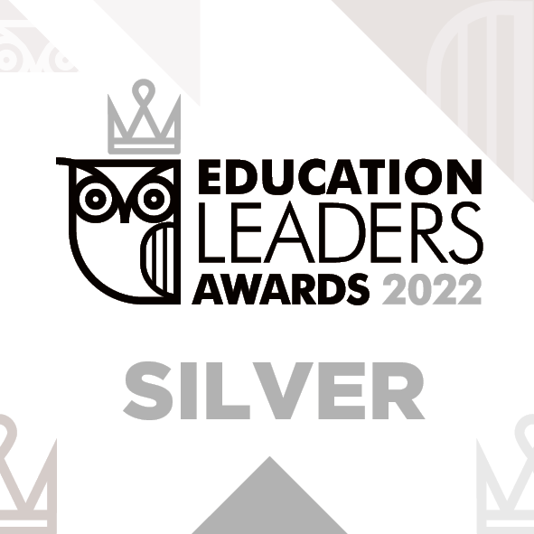 education awards stickers 2022 SILVER